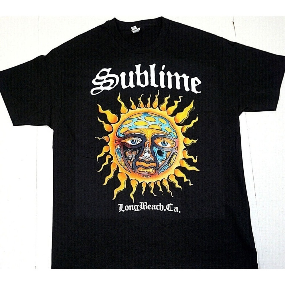 Sublime Tshirt Lbc Ska Punk Long Beach Cali Tee